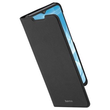 Hama Smartphone-Hülle Booklet für Samsung Galaxy A13 5G, Samsung Galaxy A04s, schwarz, schlankes Design, Mit Standfunktion und Einsteckfächer