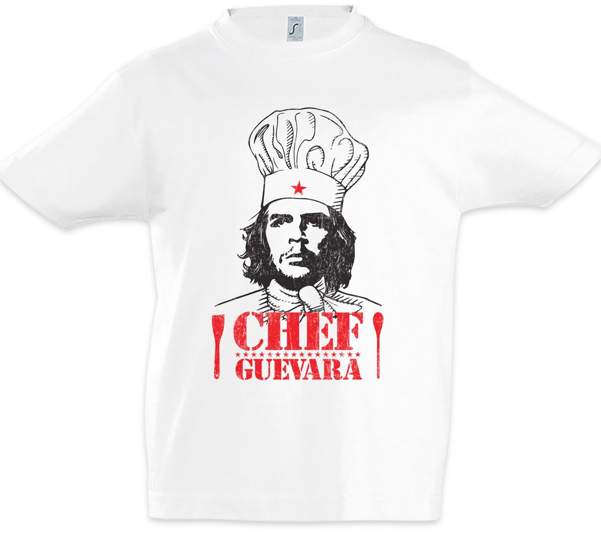 Print-Shirt Chef Guevara Kinder T-Shirt Karl Sozialismus Kommunismus Marx Che