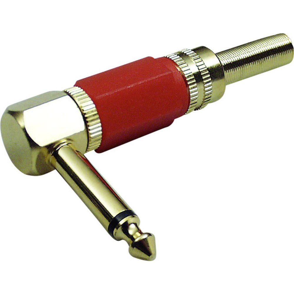 TRU COMPONENTS 1582695 Klinken-Steckverbinder 6.35 mm Stecker, gewinke Audio- & Video-Adapter