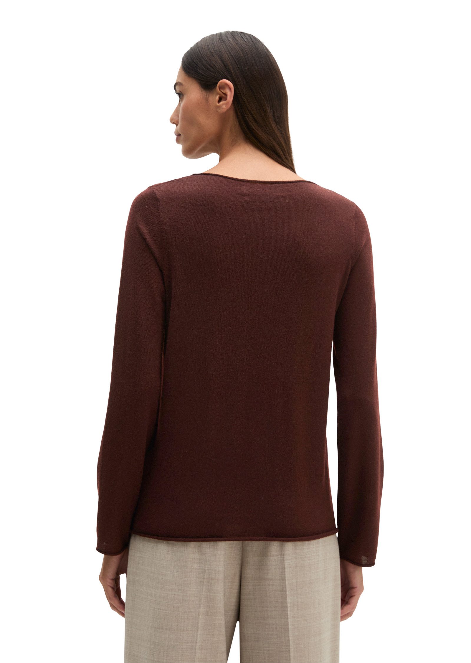 Marc O'Polo Strickpullover aus weicher Merinowolle
