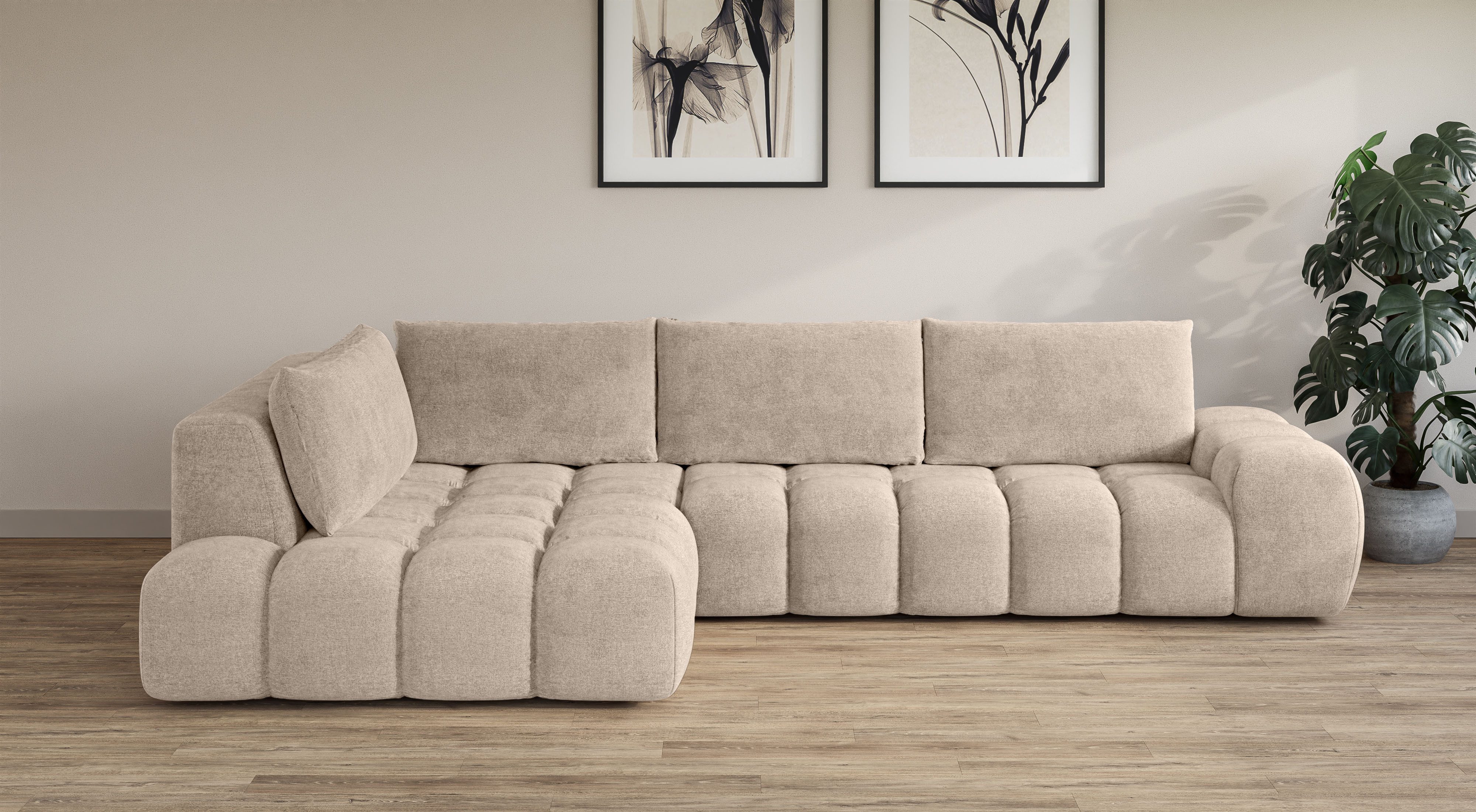 INOSIGN Ecksofa AZITA Designsofa, elegant und günstig online kaufen