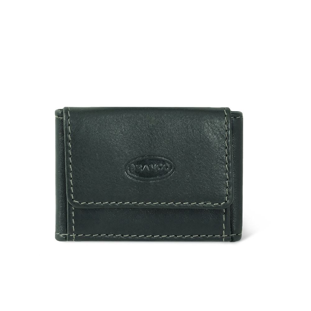 BRANCO Mini Geldbörse Sehr Kleine Geldbörse / Mini Portemonnaie Leder Jäger-Grün Branco 103