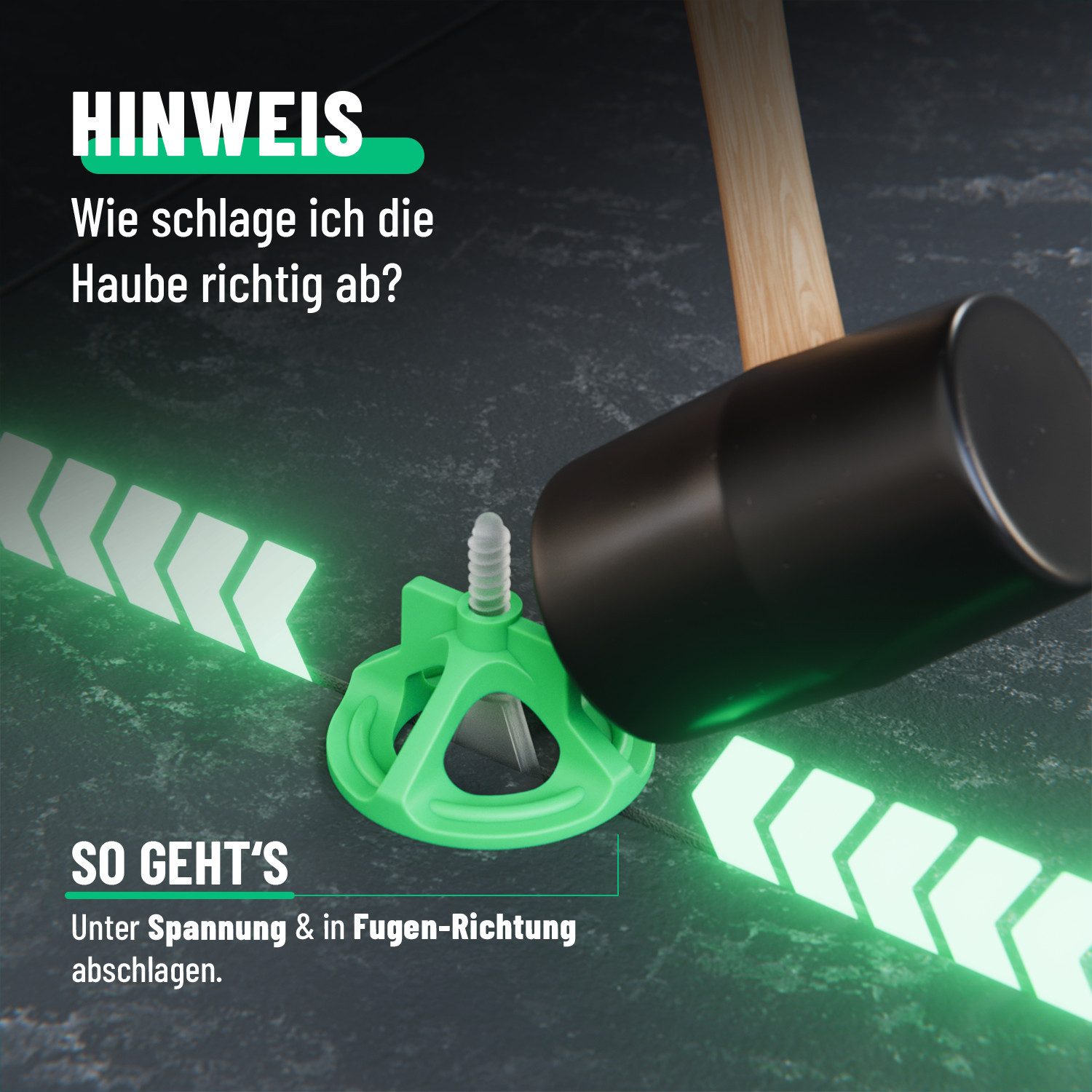 greate. Nivelliersystem 500-teiliges Fliesen Nivelliersystem 2mm - Fliesenverlegehilfe Set (500-St) – Bild 5 von 5