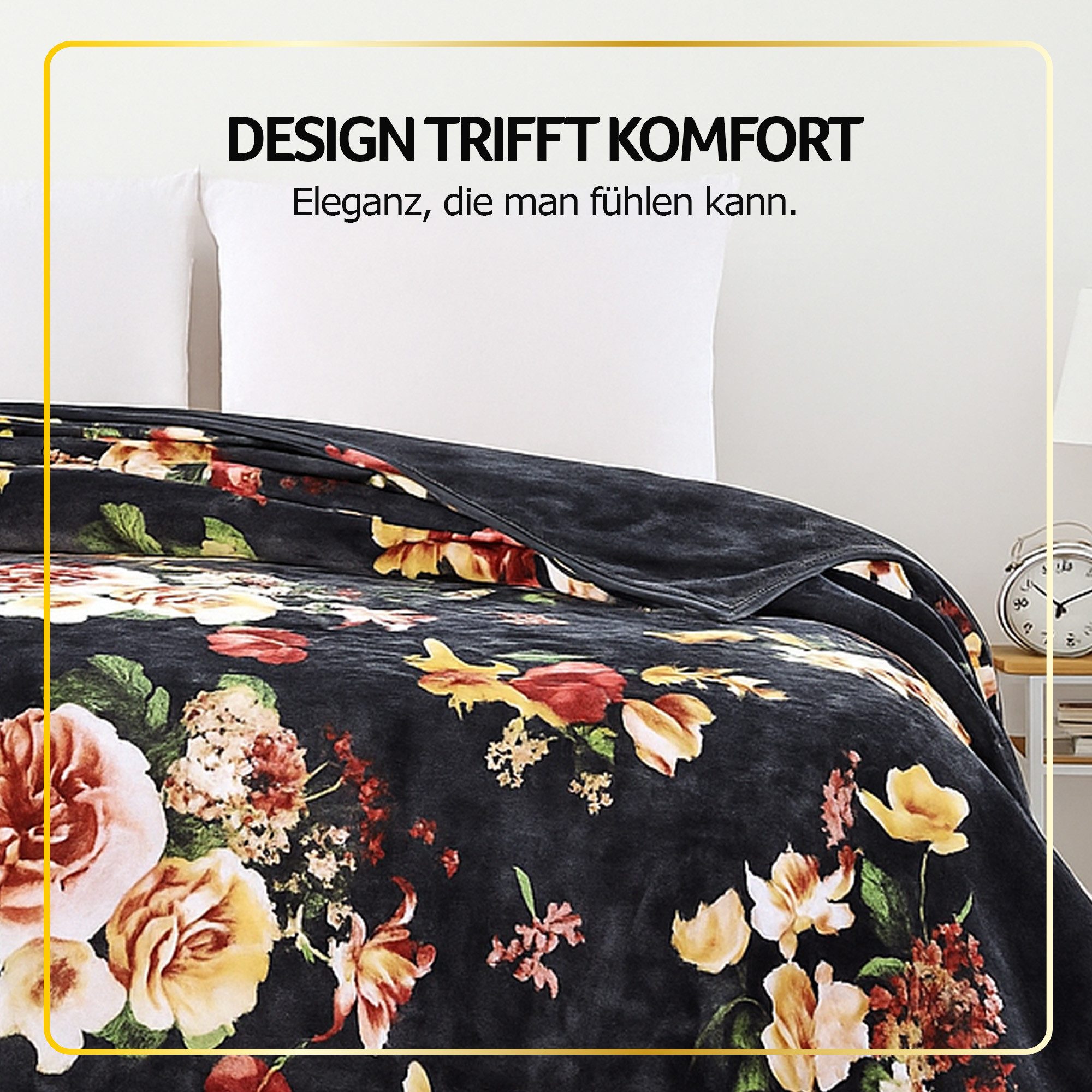 Wohndecke LUXUS Decke, Bestlivings, XXL Premium Kuscheldecke 240x200 cm - 580g/m² – Bild 5 von 5