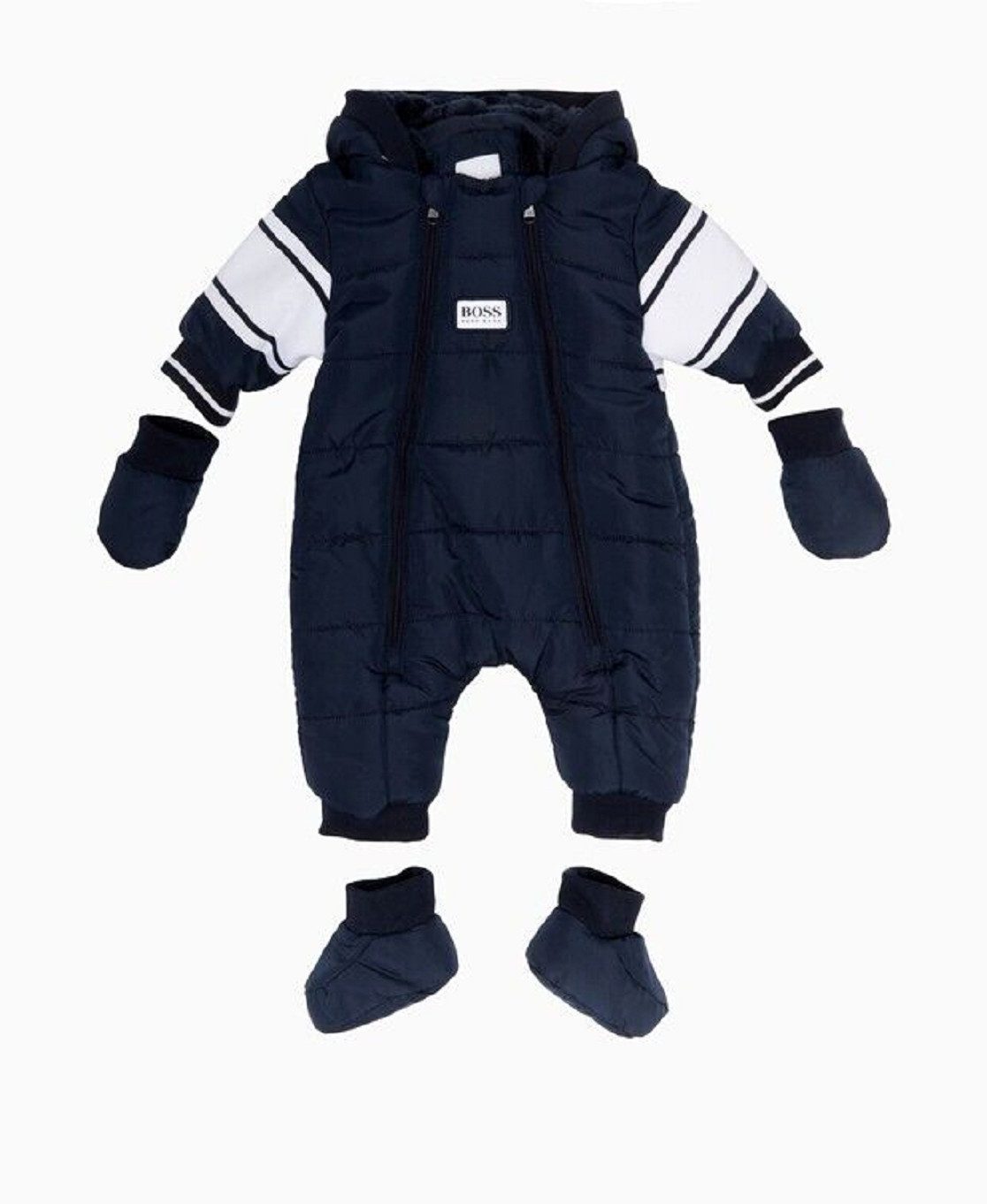 HUGO Strampler Hugo Boss Baby Schneeanzug, Hugo Boss Baby Bomber Jacket, Strampler.