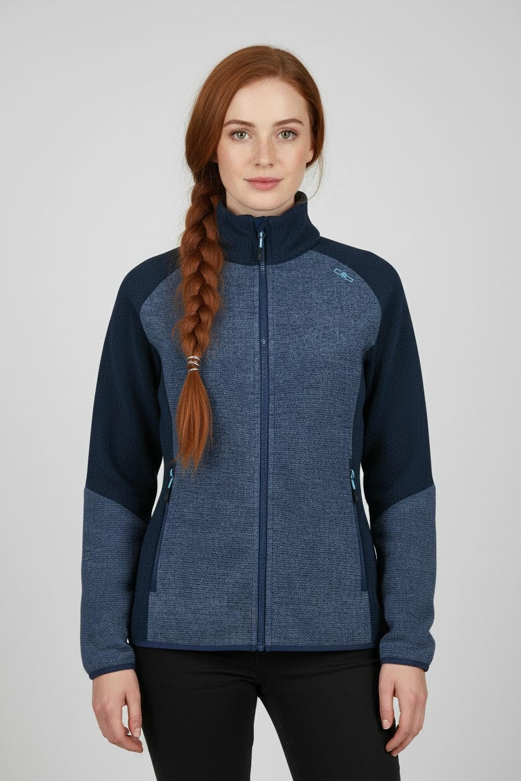 Strickfleecejacke
