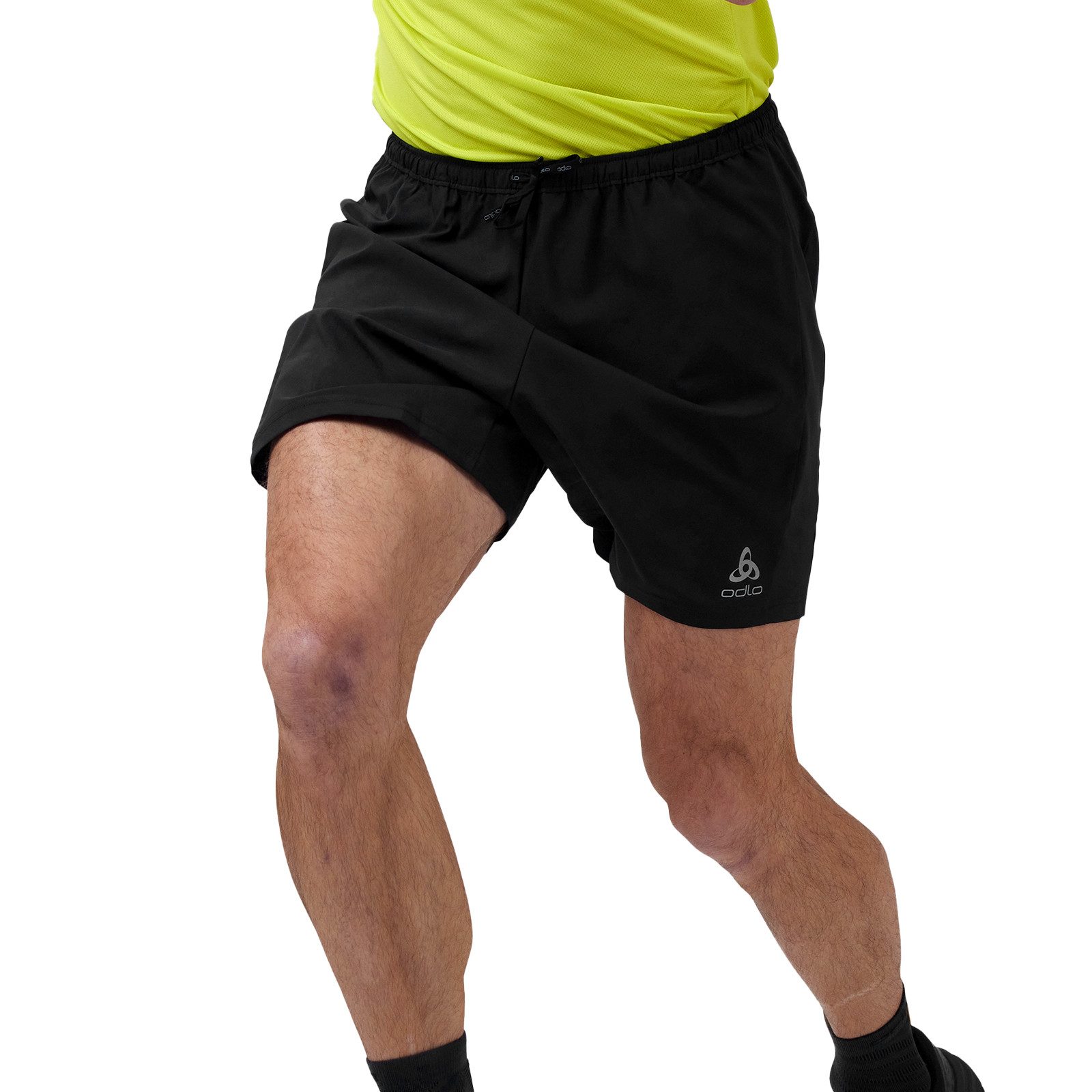 Odlo Laufshorts Essentials 6 Inch Laufshorts mit reflektierenden Details