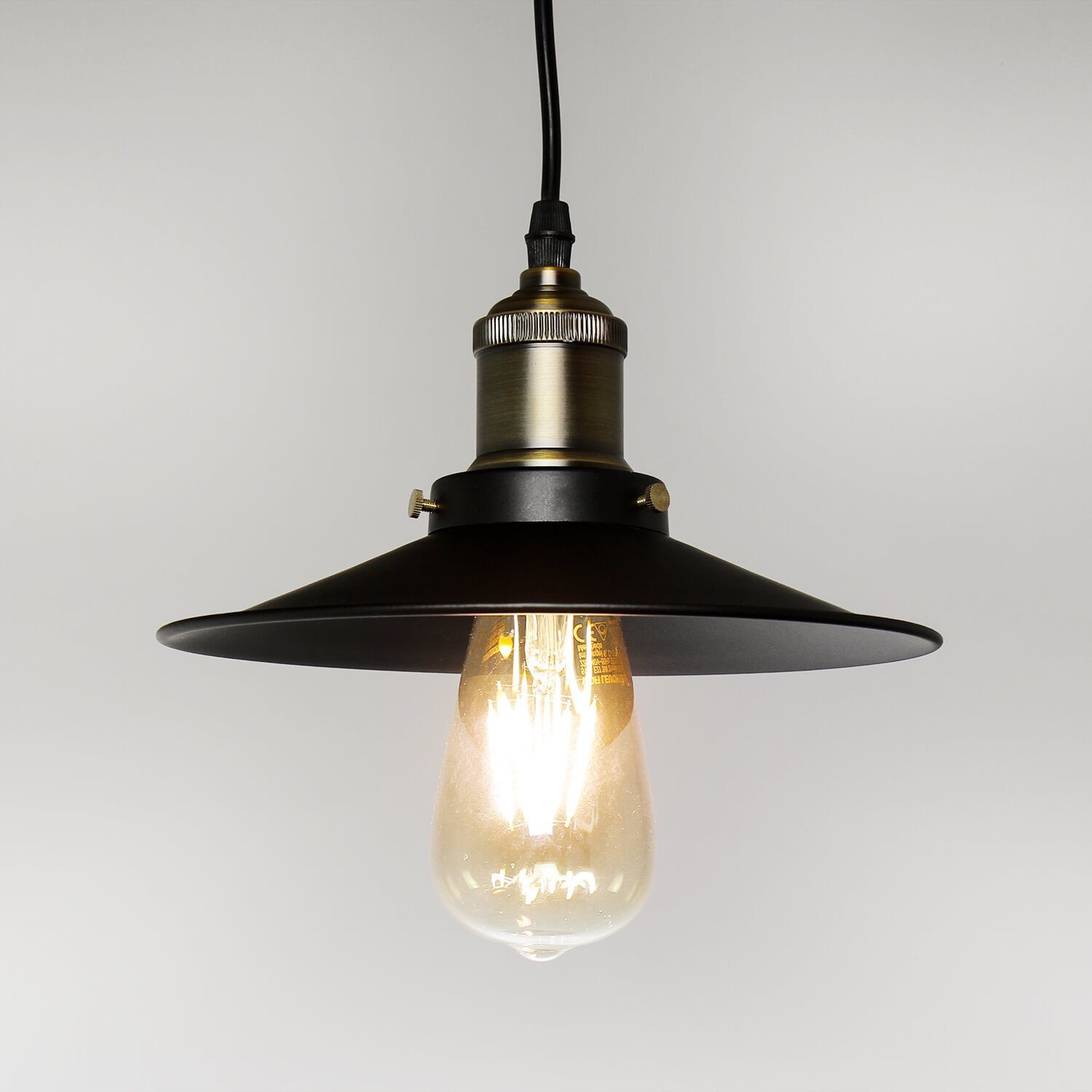 Licht-Erlebnisse Pendelleuchte HAMPSHIRE, ohne Leuchtmittel, Hängelampe günstig online kaufen