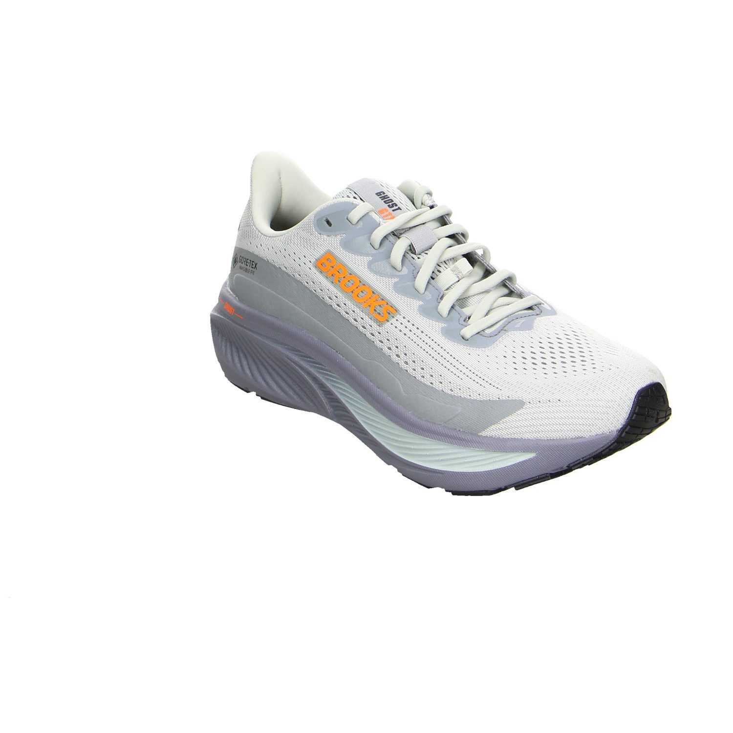 Brooks Brooks Ghost 17 Gtx Synthetik Schnürschuhe grau Schnürschuh