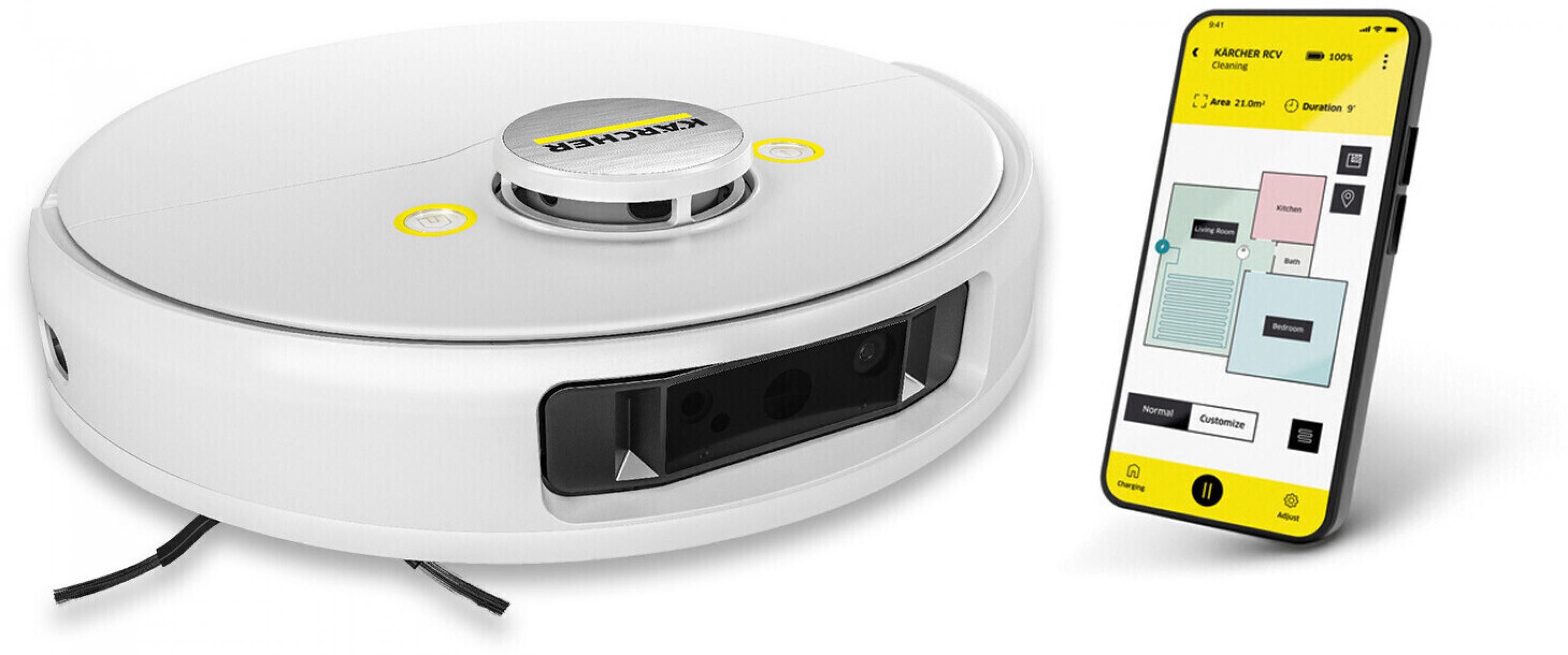 KÄRCHER Вакуумный робот RCV5 Comfort 1.269-650.0 inkl Absaugstation