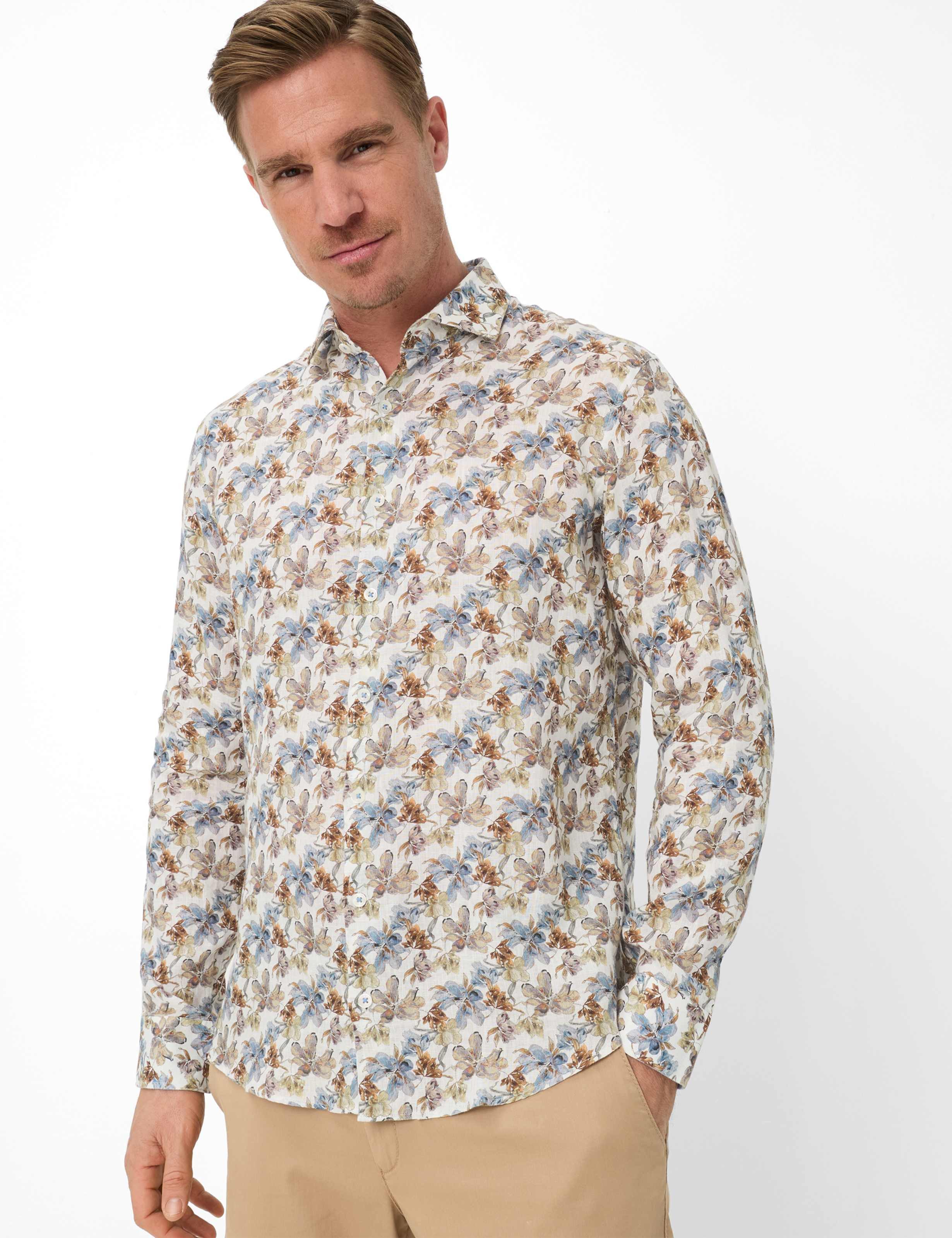 Brax Leinenhemd Style HAROLD