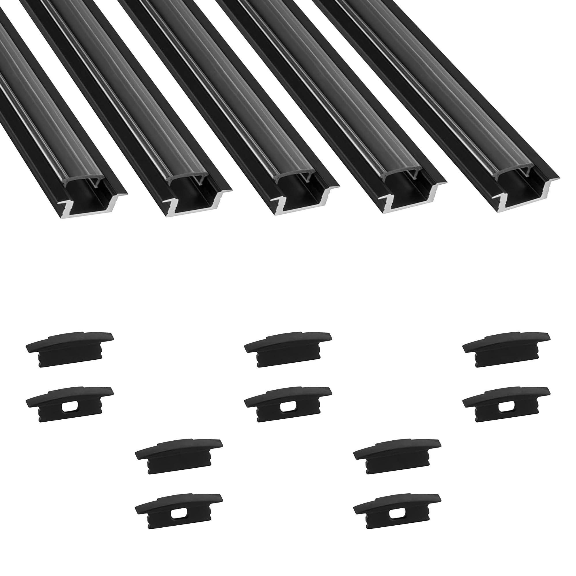 tktrading24 LED-Stripe-Profil 5x A25 LED Profil günstig online kaufen