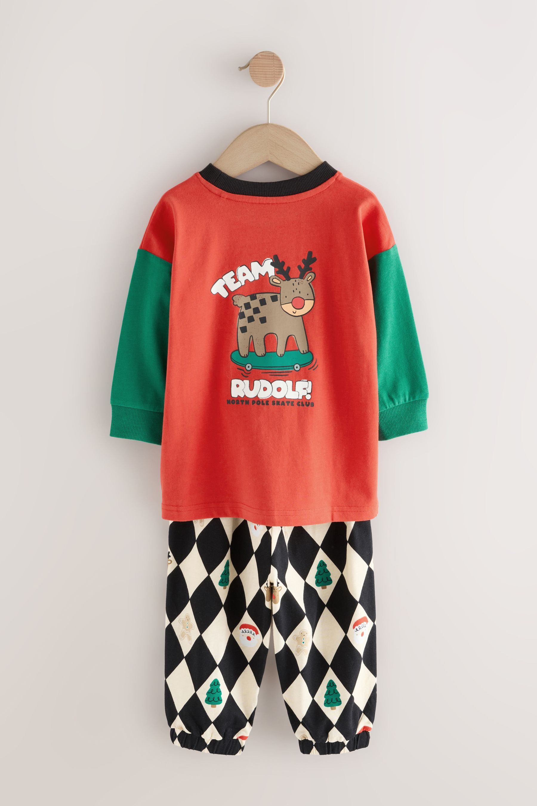Next Pyjama Single Weihnachtsschlafanzug (2 tlg) günstig online kaufen