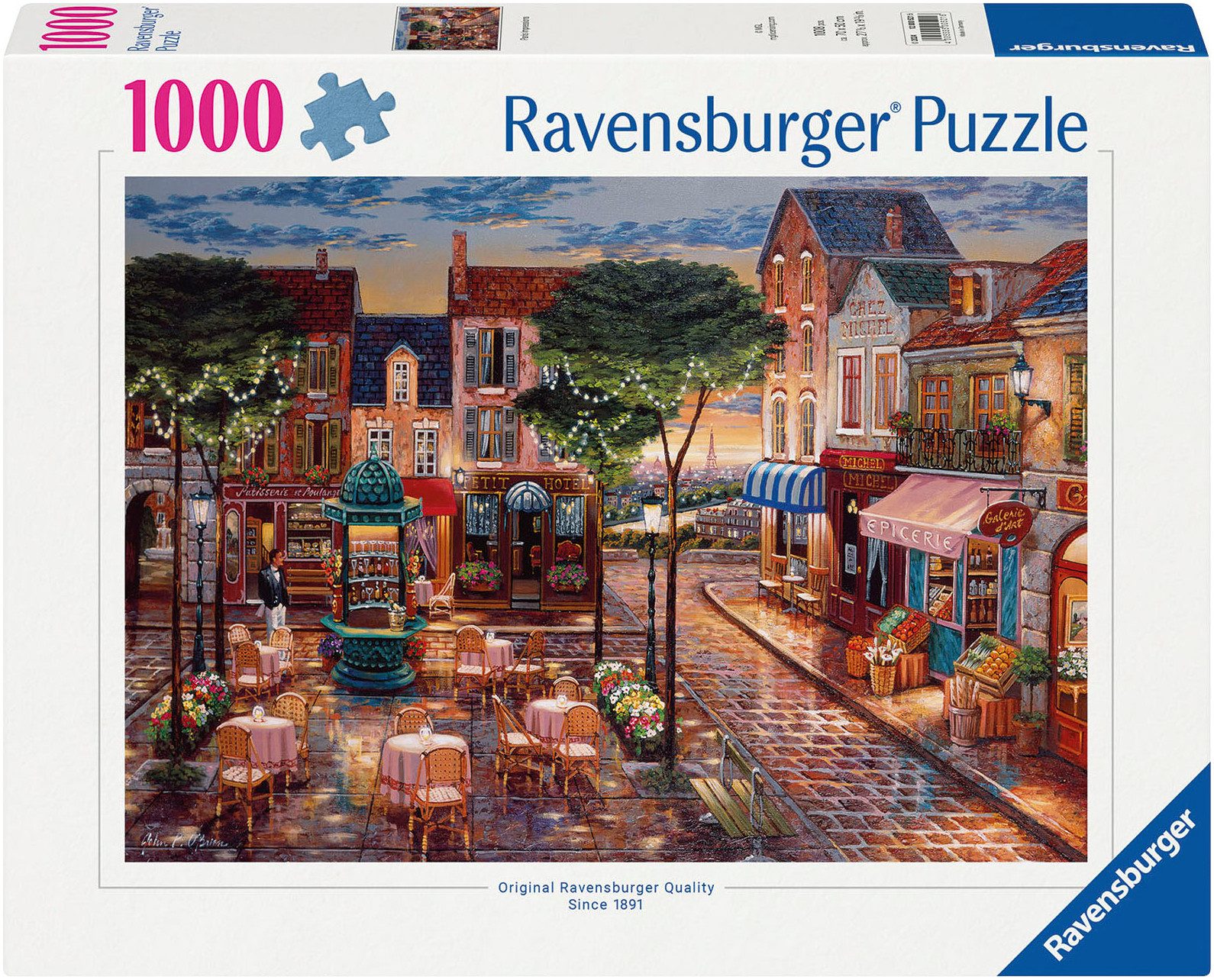 Ravensburger Puzzle Gemaltes Paris, 1000 Puzzleteile, Made in Germany günstig online kaufen