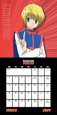 Danilo Wandkalender Hunter X Hunter Kalender 2024 inkl. Miniposter