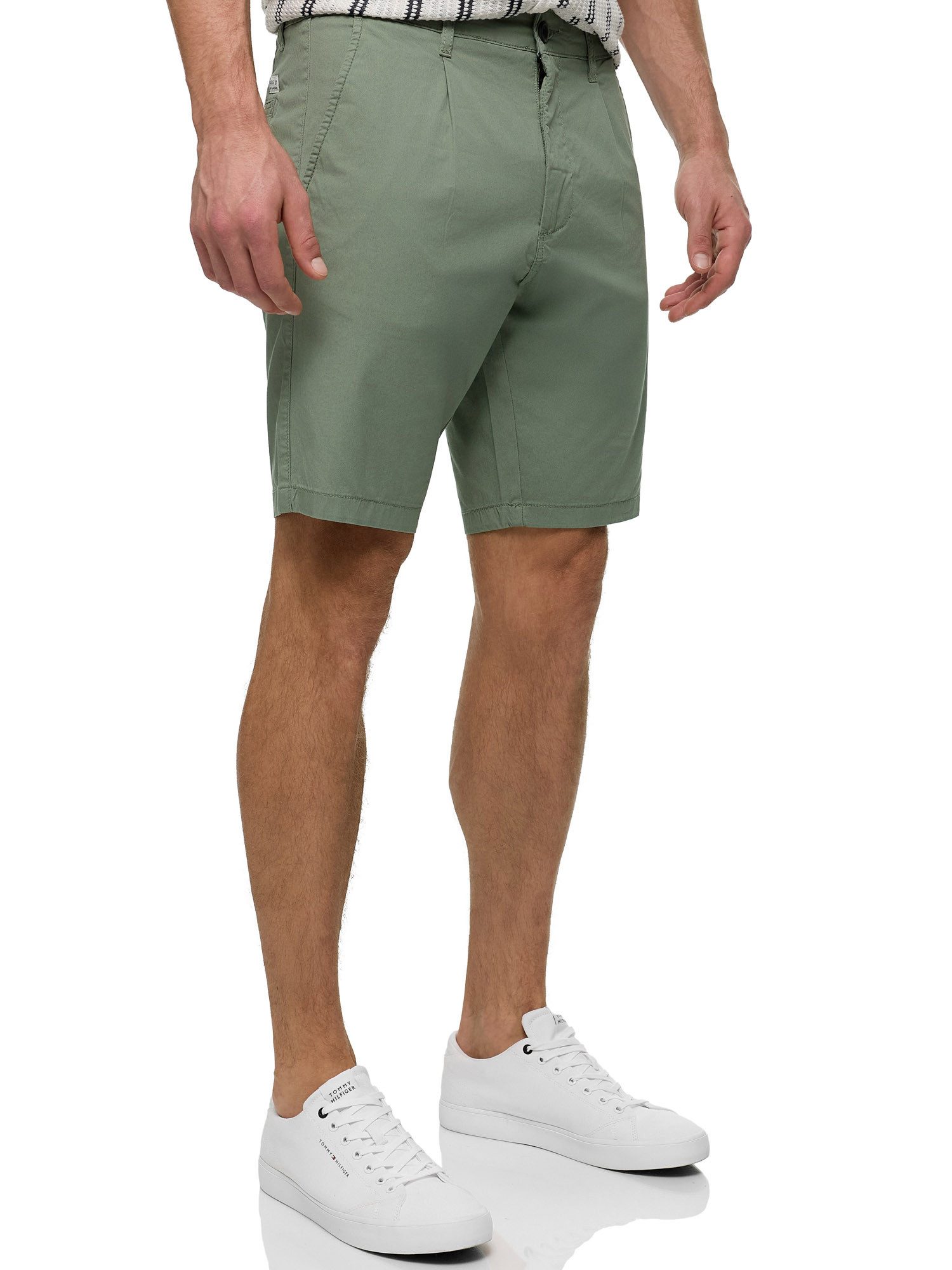 Indicode Chinoshorts INSpring Pleat Shorts
