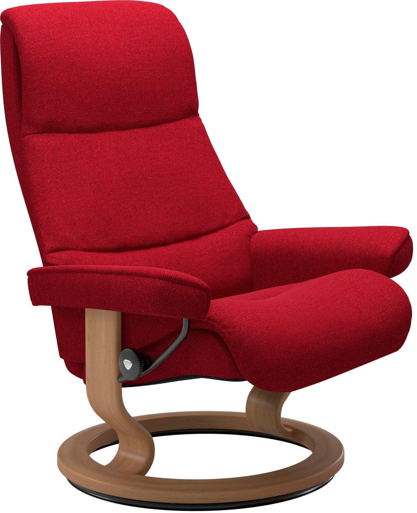 Stressless® Relaxsessel View, mit Classic Eiche S,Gestell Größe Base