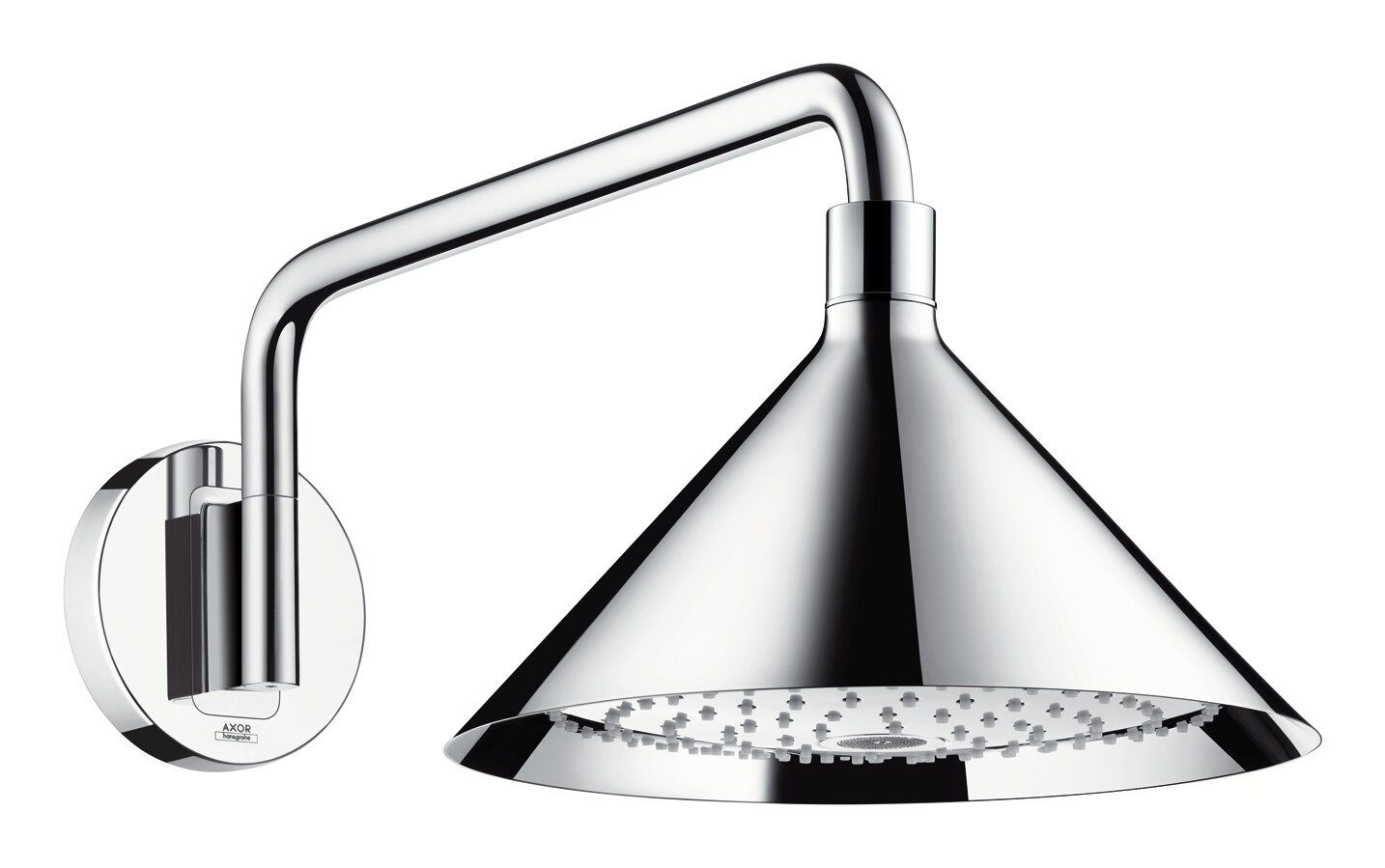 hansgrohe Kopfbrause Axor Front 240, 2jet mit Brausearm - Chrom