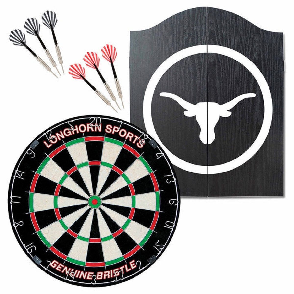 Dartscheibe Dartboard-Set mit Darts & Kabine – Komplett für dein Spiel