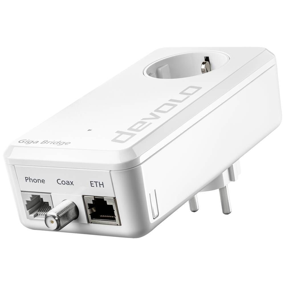 DEVOLO Giga Bridge – Glasfaser-Highspeed bis ins Zentrum des 8860 Netzwerk-Adapter