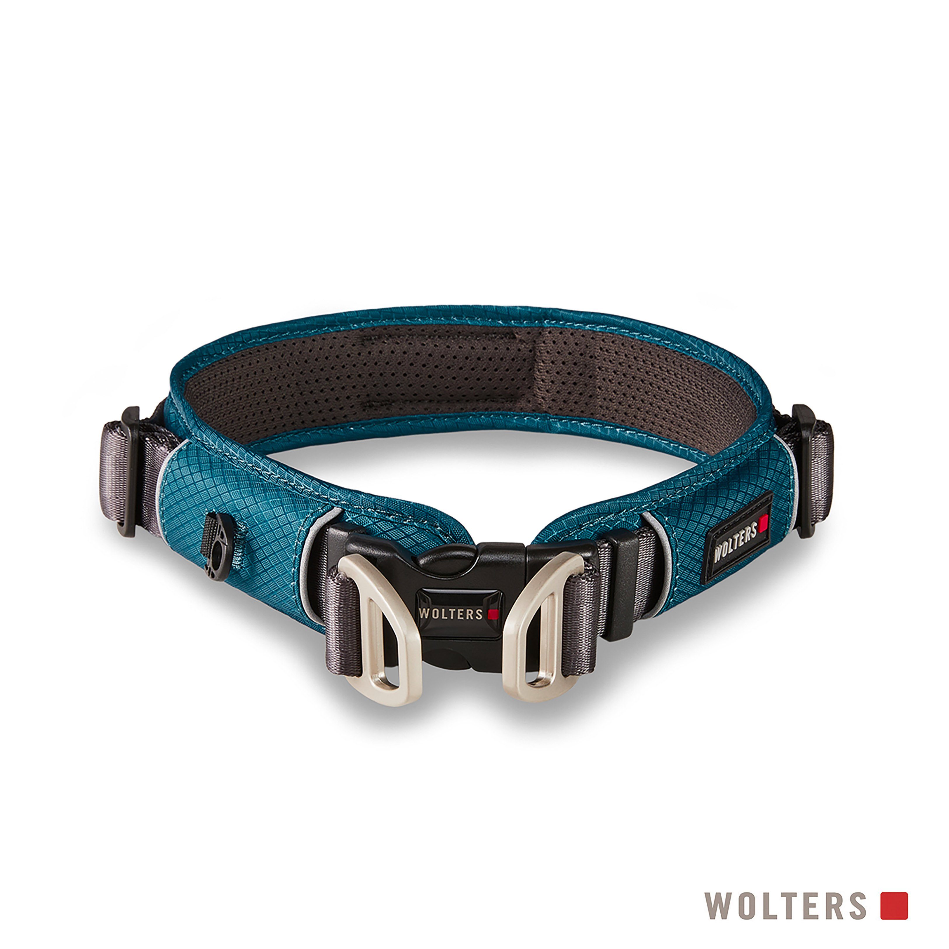 Wolters Tier-Halsband Schlupf Professional Comfort, Nylon, Farbe:  rot/schwarz