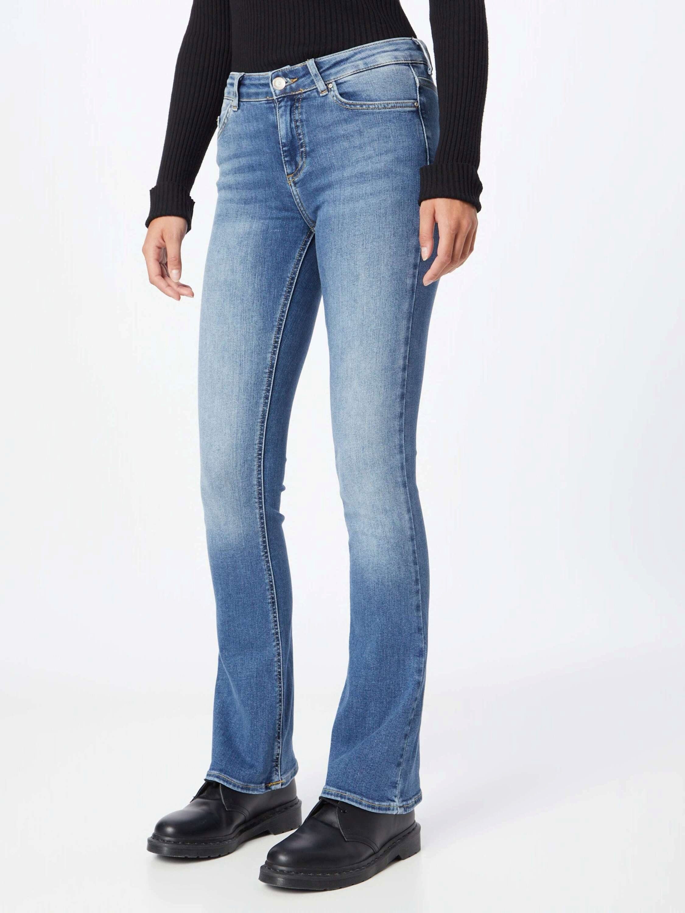 ONLY Bootcut-Jeans (1-tlg) Plain/ohne Details günstig online kaufen