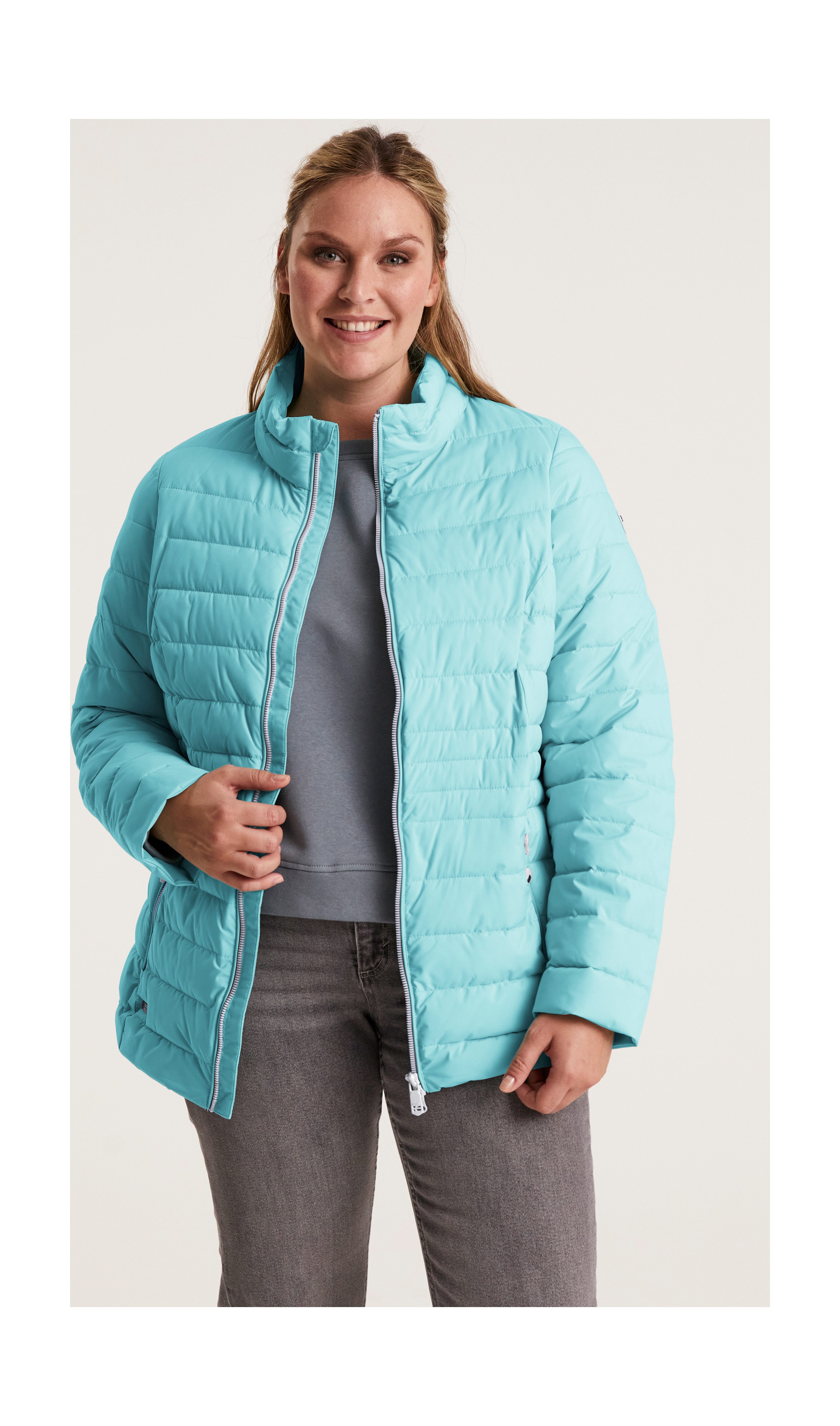 STOY Steppjacke STS 21 WMN QLTD JCKT helltürkis | Jacken