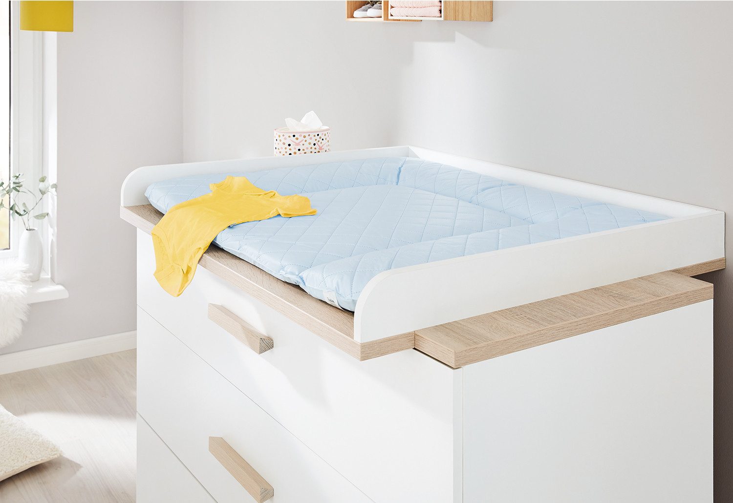 Pinolino® Babymöbel-Set Kinderzimmer-Set 'Lumi' extrabreit, 2-tlg.