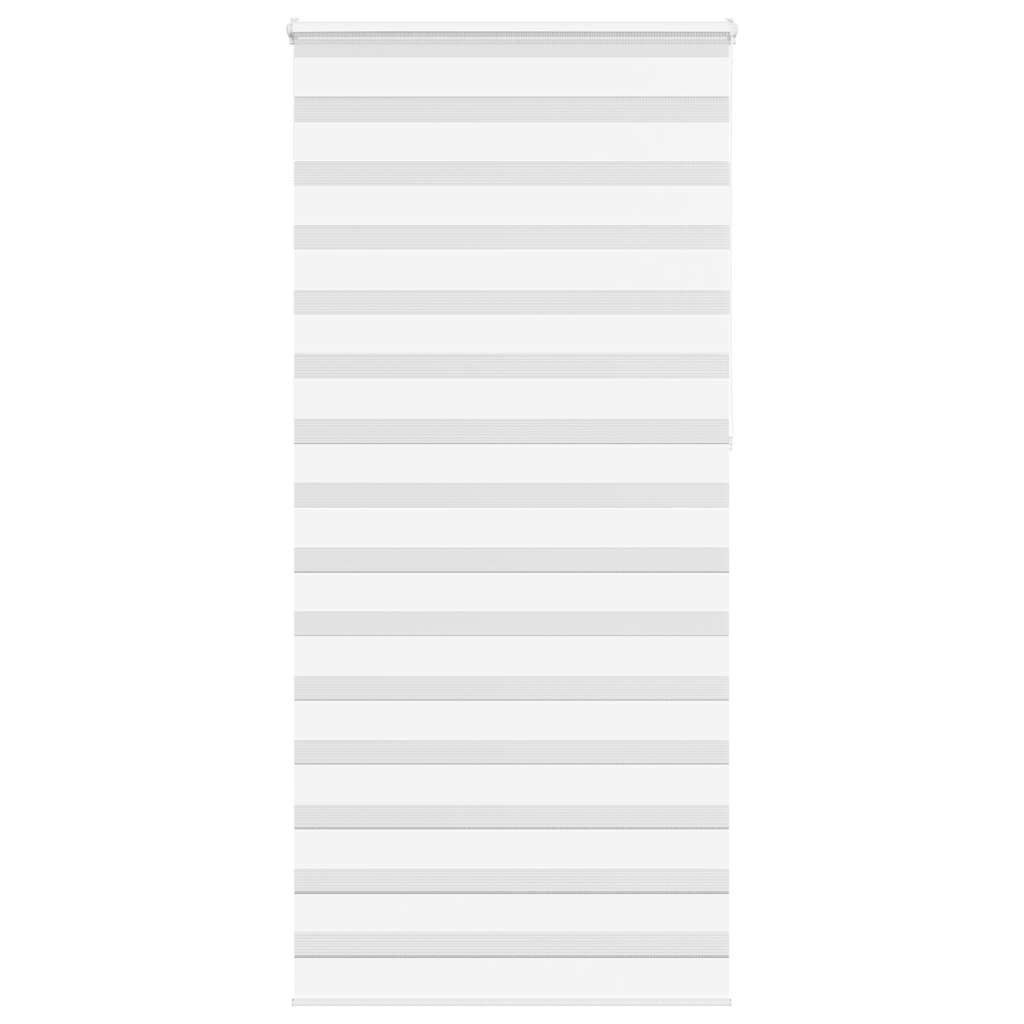 Rollo Doppelrollo Weiß 95x230 cm Stoffbreite 90,9 cm Polyester, vidaXL