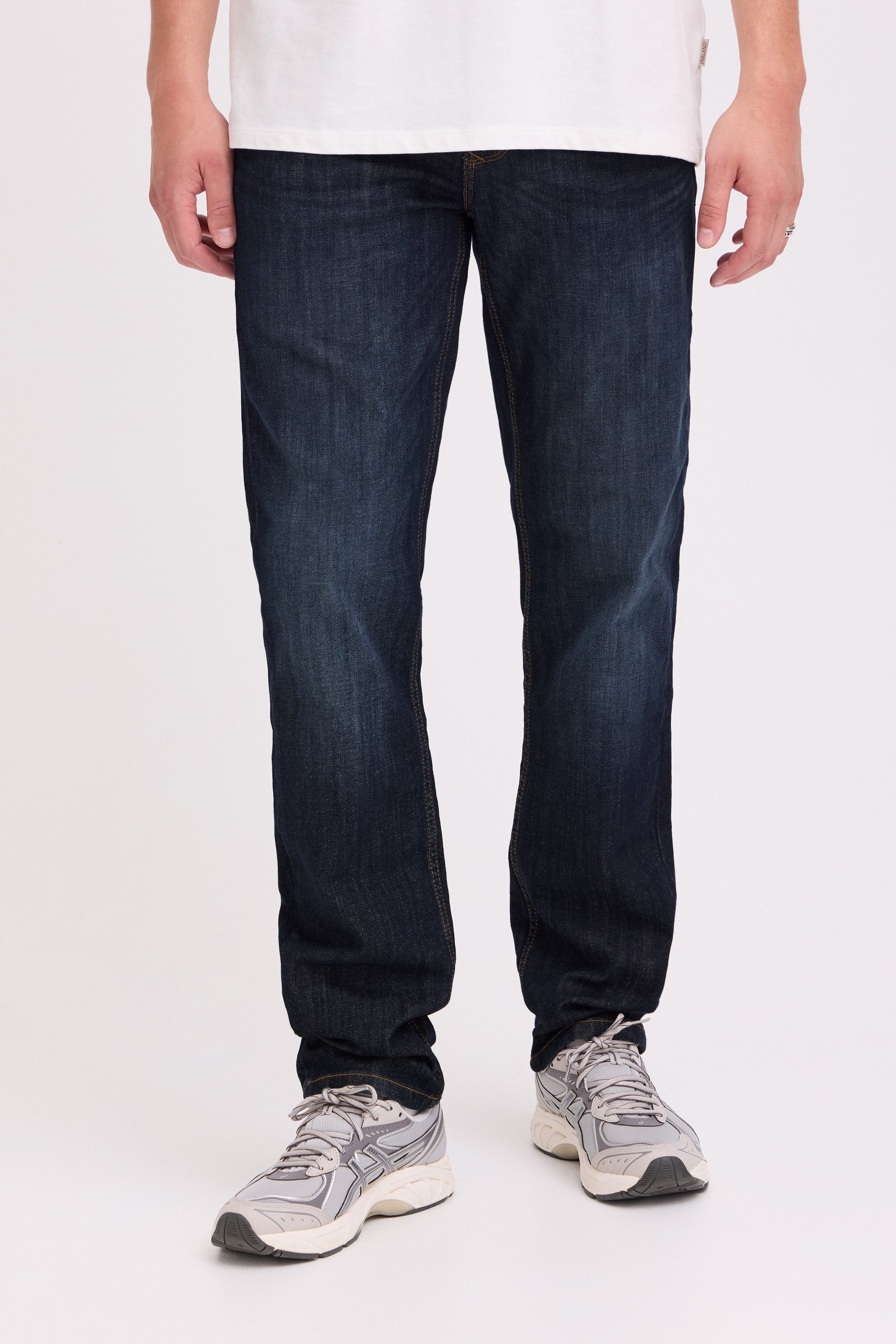 Blend Relaxhose BHRock Jeanshose mit normalem Bund und geradem Bein - Rock Fit