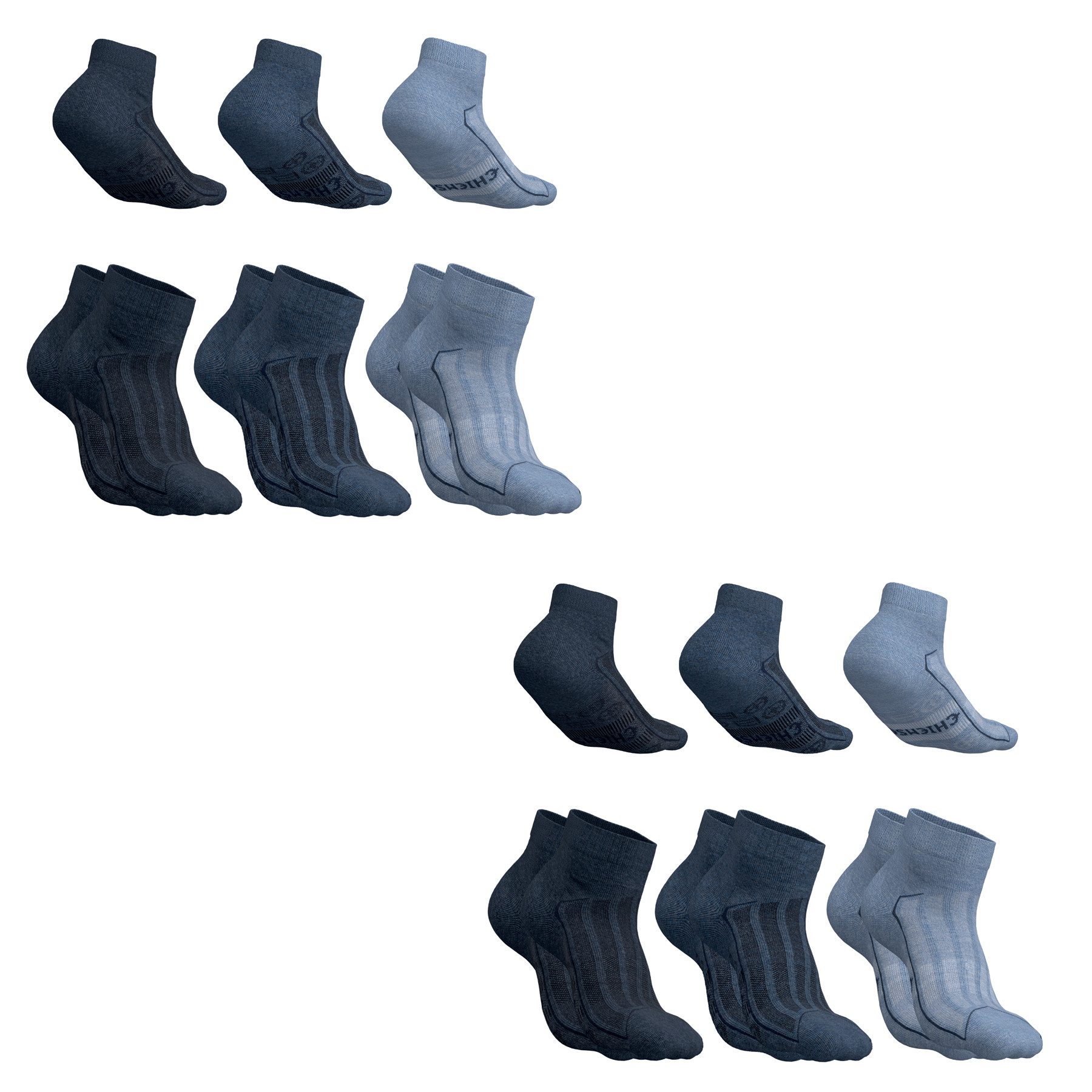 Chiemsee Socken Breeze Unisex Quartersocken (12-Paar) günstig online kaufen