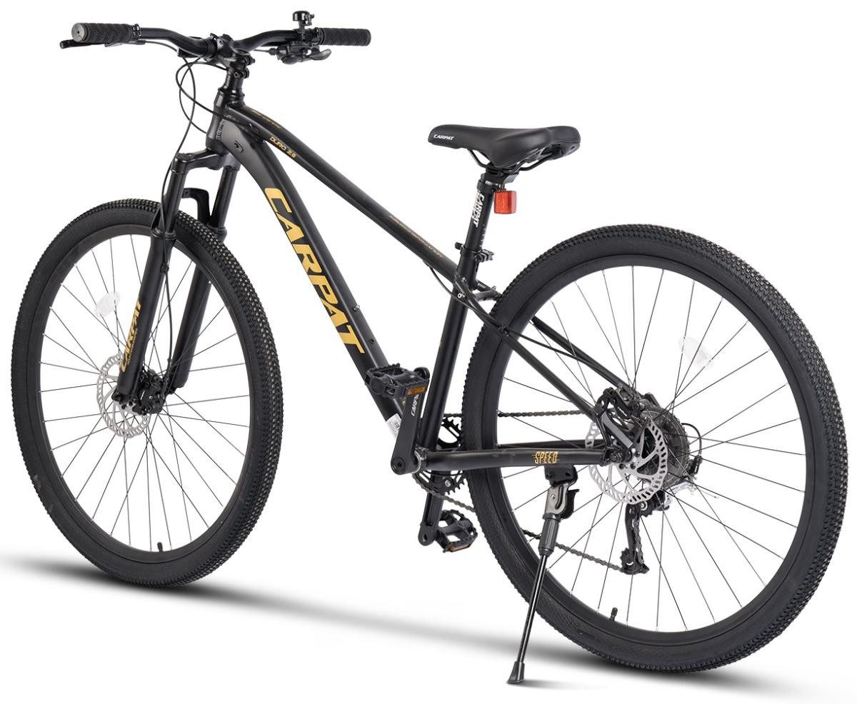 Odikalo Mountainbike Crossrad Cyclocross-Rad 1x9 Gang Schaltung 80mm Federgabel Aluminium