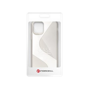 cofi1453 Bumper cofi1453® S-Line Hülle Bumper kompatibel mit iPhone 12 Pro Max Silikonhülle Stoßfest Handyhülle TPU Case Cover in Schwarz\Transparent