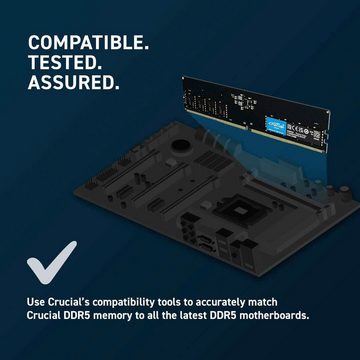 Crucial 32GB DDR5-5200 UDIMM Arbeitsspeicher