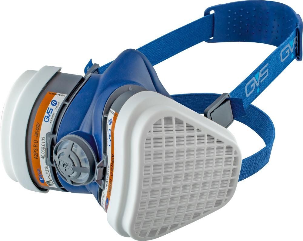 ELC Arbeitsschutzbrille Mehrweg-Halbmaske Elipse A2-P3 RD, Gr. M/L