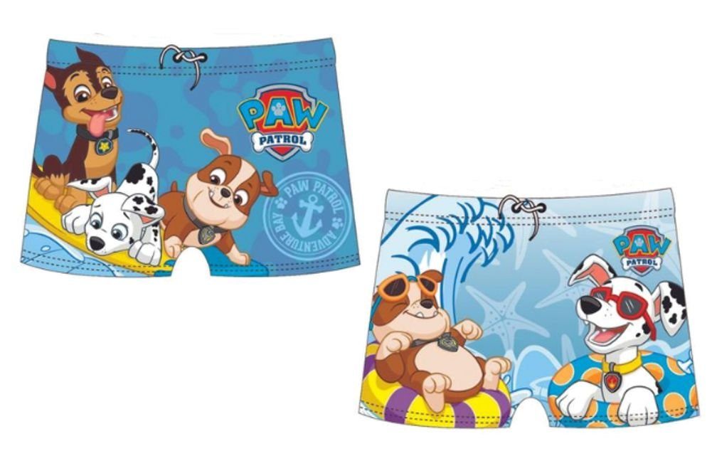 PAW PATROL Boxer-Badehose Badehose Jungen Bade Short Kinderbadehose 98 104 110 116 128