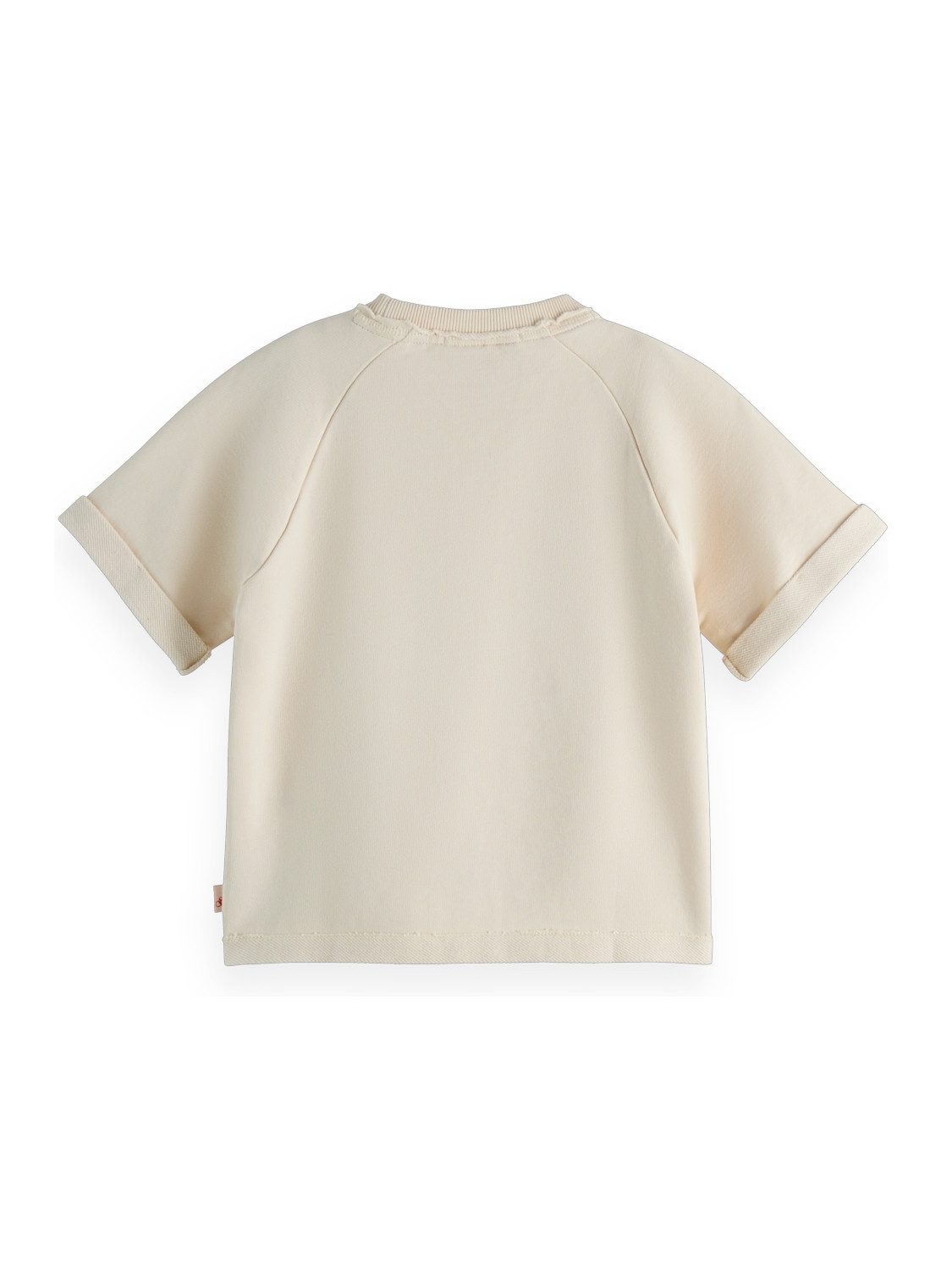 Scotch & Soda Sweatshirt SCOTCH & SODA kurzärmeliges Raglan-Sweatshirt mit Stitching