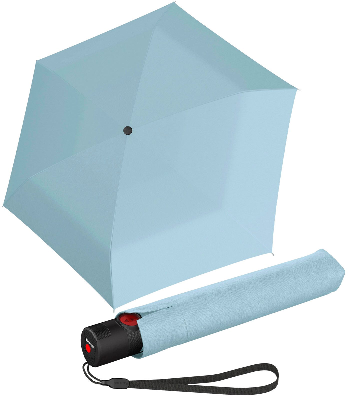 Knirps® Taschenregenschirm U.200 Ultra Light mit Auf-Zu-Automatik, sehr schlank und leicht, mit Schutzhülle