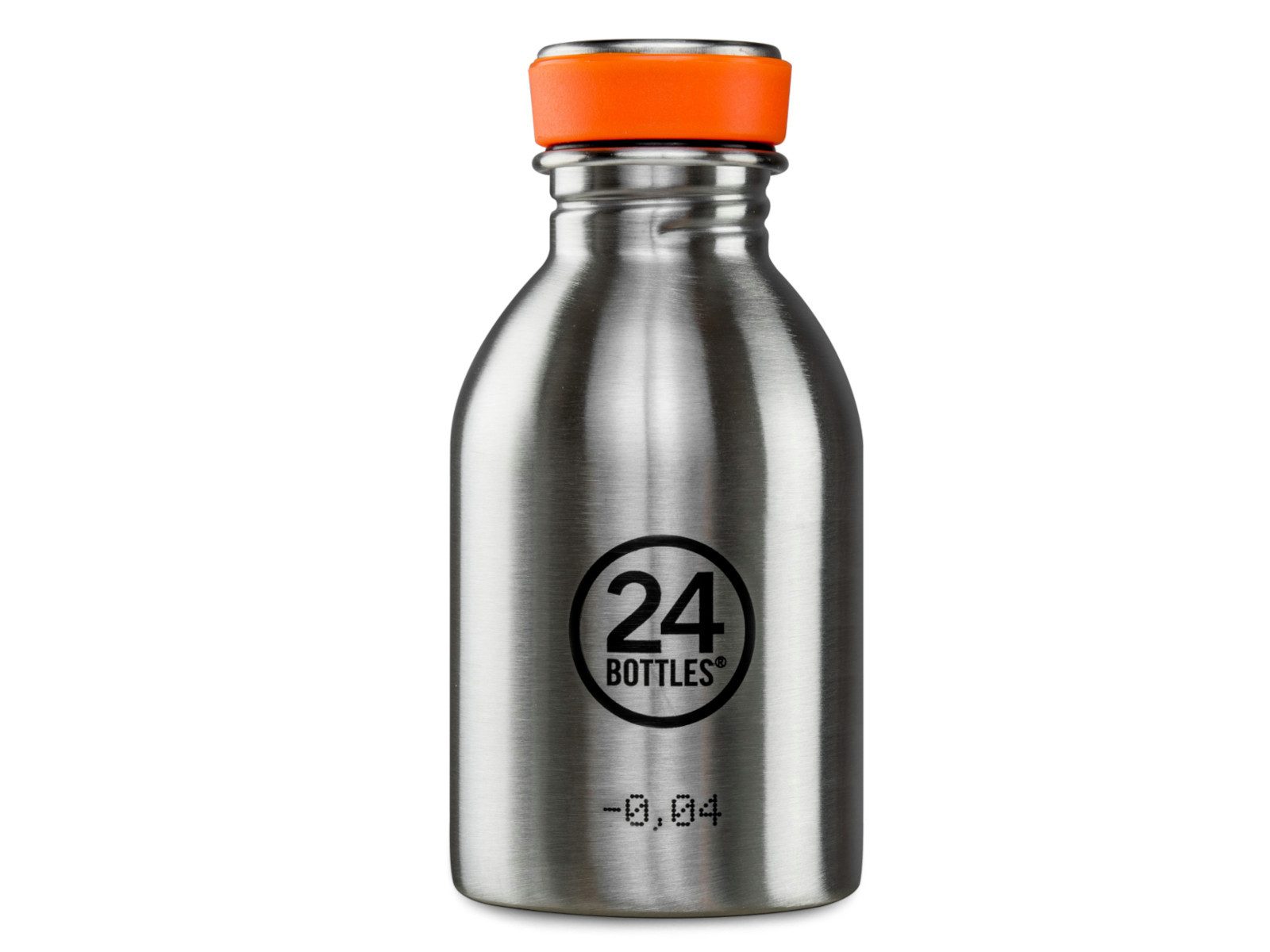 24 Bottles Trinkflasche Urban Bottle Brushed Steel 250ml