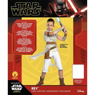 Rubie´s Kostüm Rey Skywalker Kinderkostüm, Star Wars Deluxe Overall, Jedi Mädchen, Rey Skywalker Kinderkostüm M