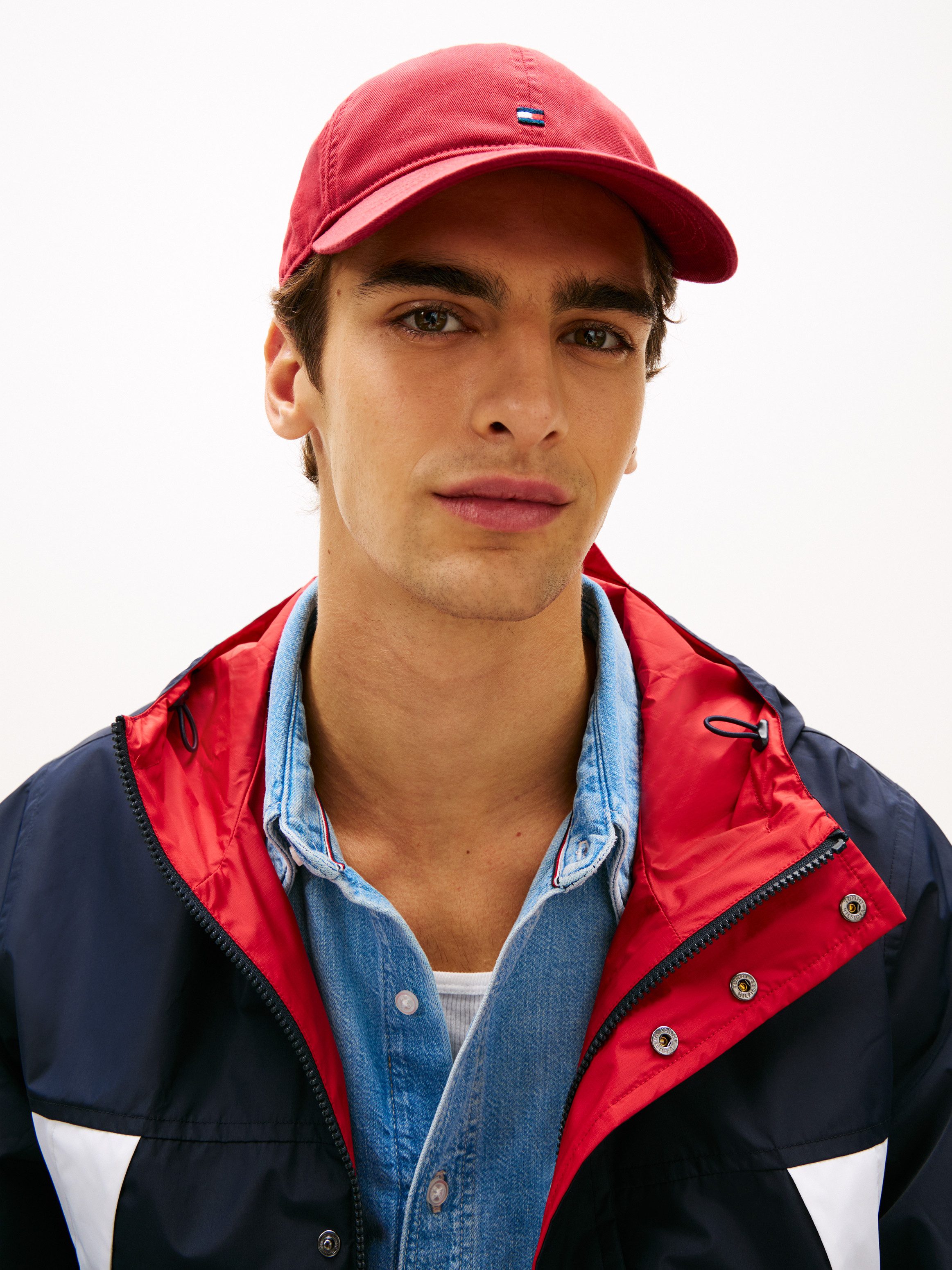 Tommy Hilfiger Baseball Cap FLAG SOFT Regular fit mit festem Schirm