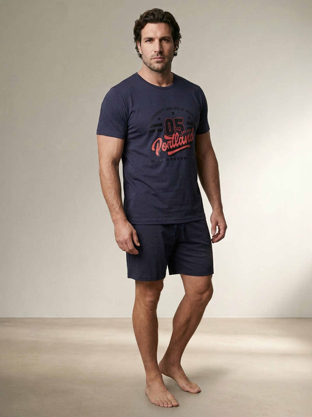 Henry Terre Shorty Pyjama Set Shorty - Oregon Portland günstig online kaufen