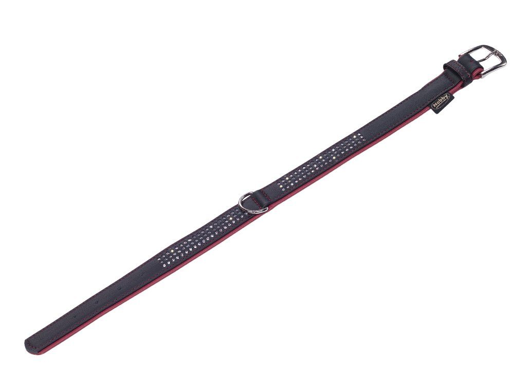 Nobby Hunde-Halsband Pacific deluxe, Rindsleder, L: 60cm, (50-58cm) B: 28/32mm