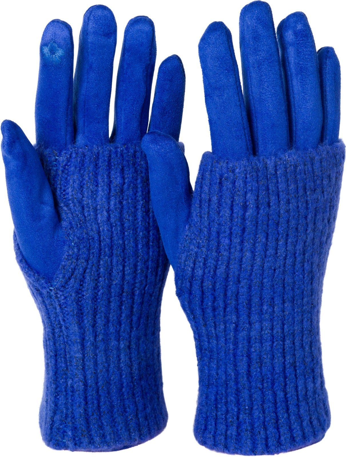 styleBREAKER Strickhandschuhe Touchscreen Stoff Handschuhe mit günstig online kaufen