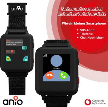 Vodafone Smartwatch (4G), Kinderuhr in Gutschein nach SIM-Registrierung GPS Anrufe SOS, Roaming