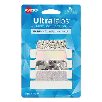Avery Zweckform Lesezeichen UltraTabs - Holo, beschreibbare Taben 63,5 / 25,4 mm