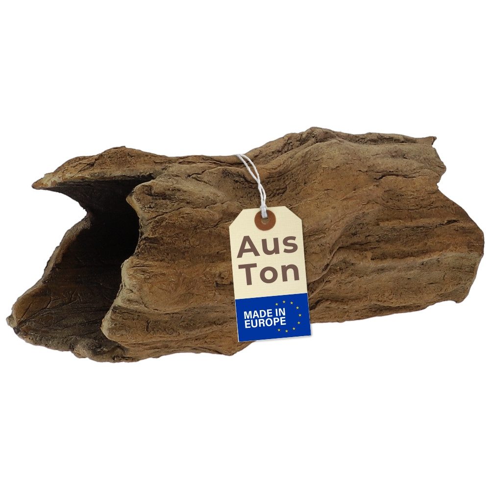 GarPet Aquariendeko Aquarium Deko Höhle Baumstamm L Terrarium Deko fürs Aquarium Versteck