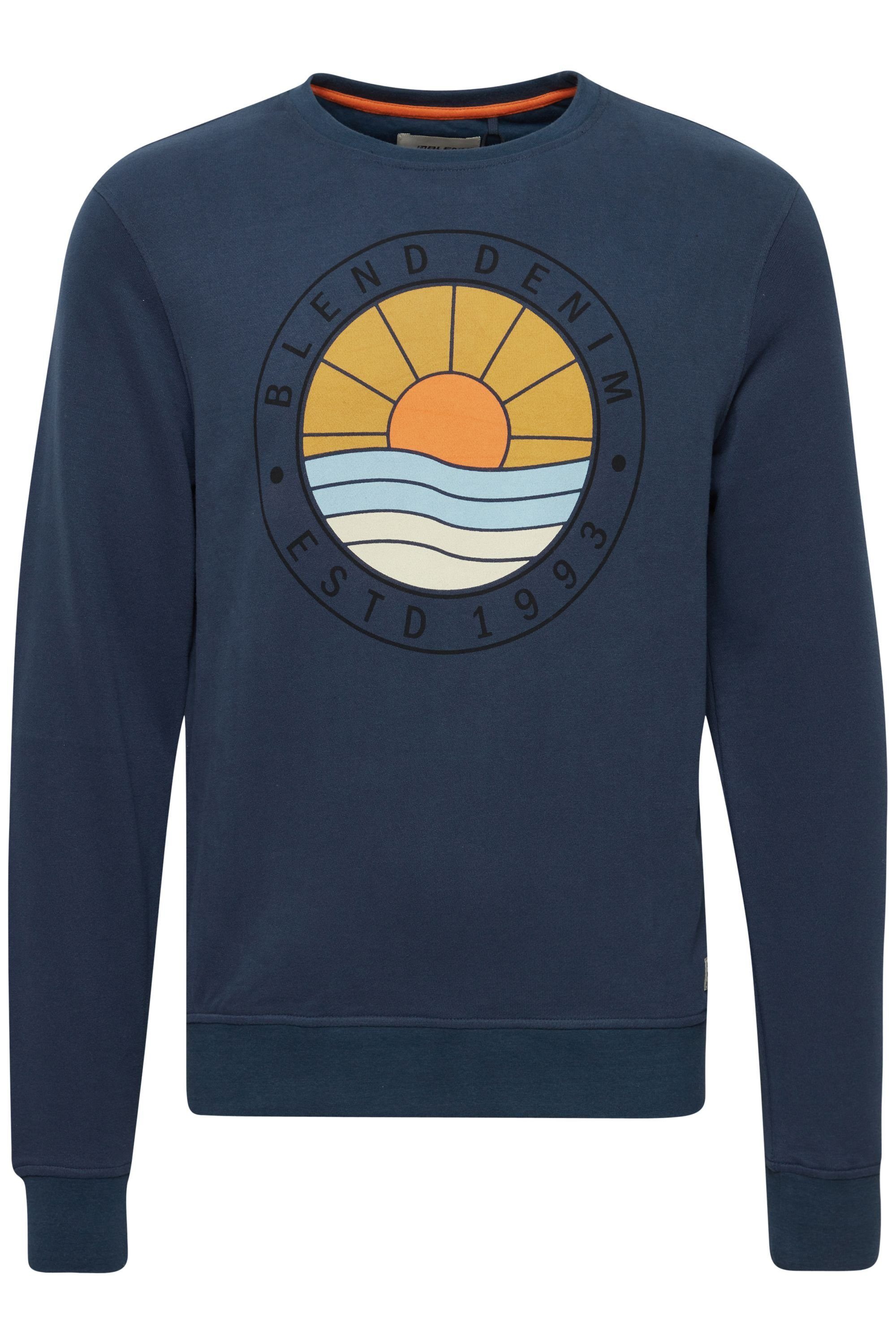 Blend Longpullover BHClios Klassisches Sweatshirt mit Rundhalsausschnitt günstig online kaufen