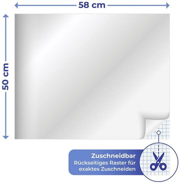 Maximex Dekorationsfolie Spiegelfolie, (Set, 2St), 50x58 cm, selbstklebend