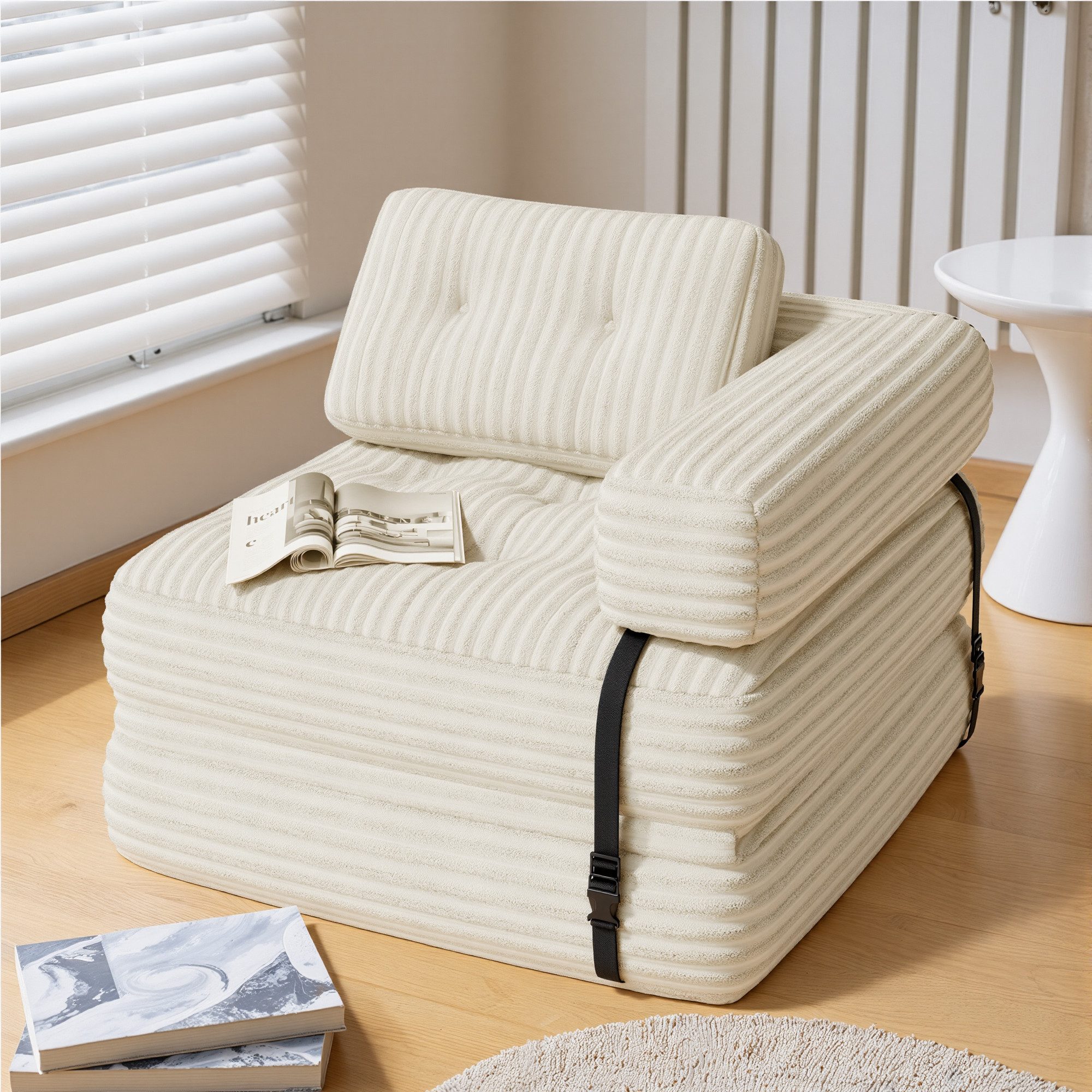 Bealife Schlafsofa Klappbares Sofa, Relaxsessel Indoor-Lazy günstig online kaufen